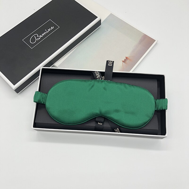 100% handmade silkworm silk eye mask sleep eys shade with silk storage bag