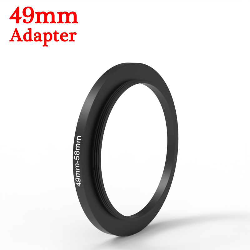 Filtro de prisma KnightX 49-77mm 52mm 58mm giratorio cambiable CPL medio FX dioptrías divididas efectos especiales accesorios de fotografía: Rojo coral