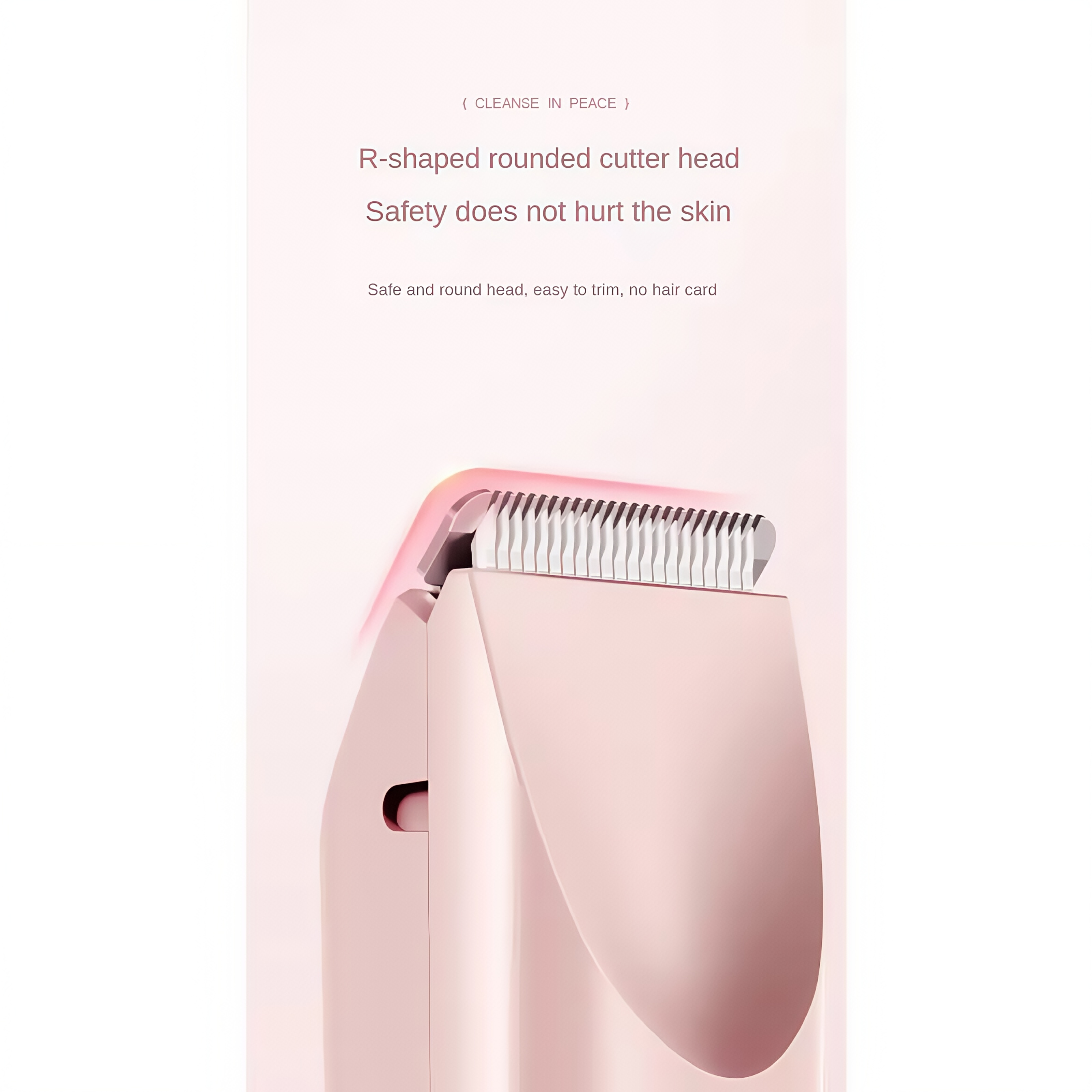 2025 Novo aparador de biquíni elétrico 2 em 1 para mulheres – Depilação facial e corporal, duas cabeças, ideal para pubianos, rosto, unde