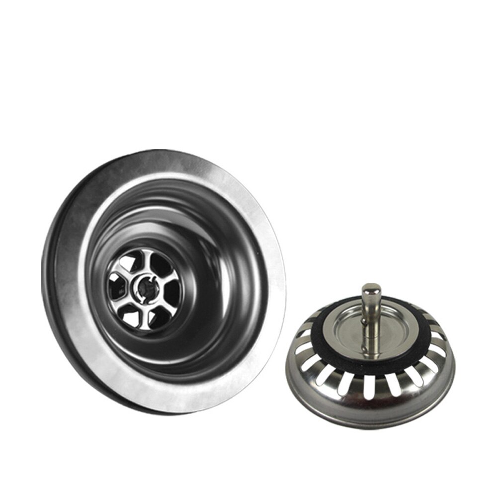 Talea 114mm/110mm Größe edelstahl Waschbecken ablassen sieb Küche Leuchten Becken Pop-hoch Ablassen Sieb Falle Abfluss Bausatz Abfall