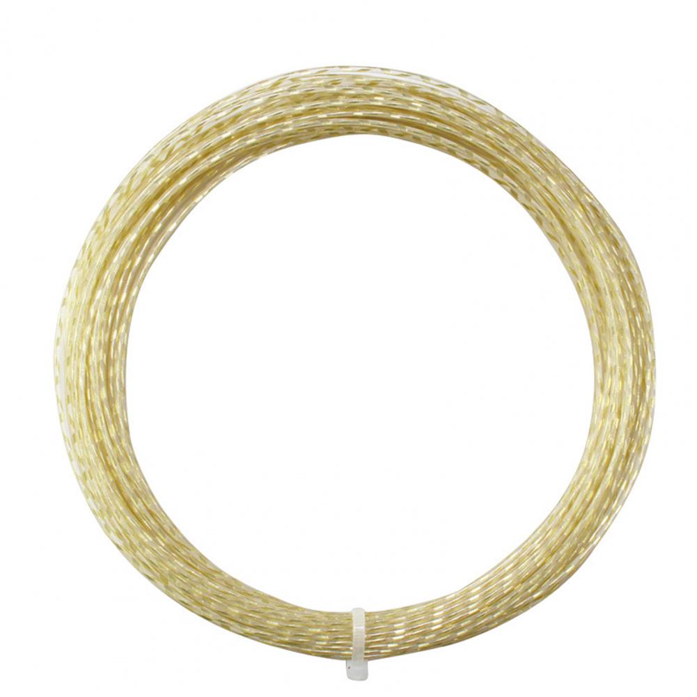 Cuerda de raqueta de tenis de alta elasticidad, 1,30 MM, alambre de titanio de nailon, cordón de cristal, multifilamento, accesorios para raqueta de tenis