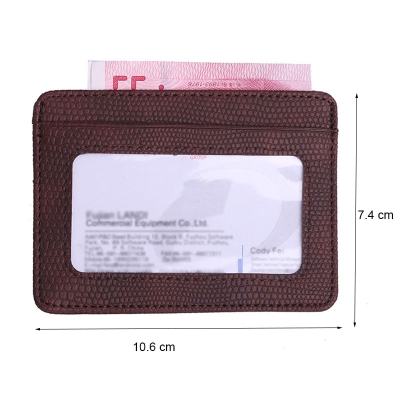 KUDIAN ours en cuir mince hommes porte-carte de crédit concepteur carte organisateur hommes portefeuilles sac à main tarjetero hombre BIH103 PM49