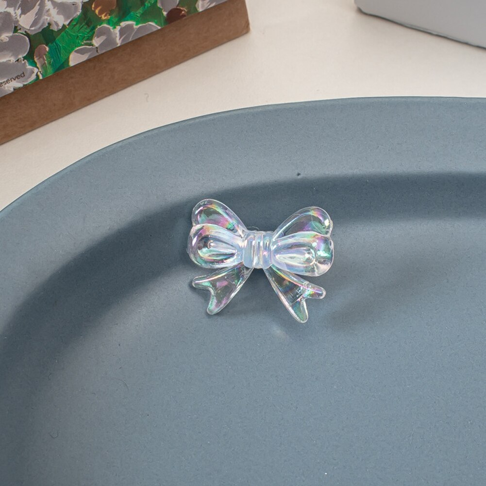 Pinzas pequeñas transparentes para el pelo para niña, accesorios para el cabello, minigarra transparente para el pelo para niña, 3CM, 1 Uds.: Blue