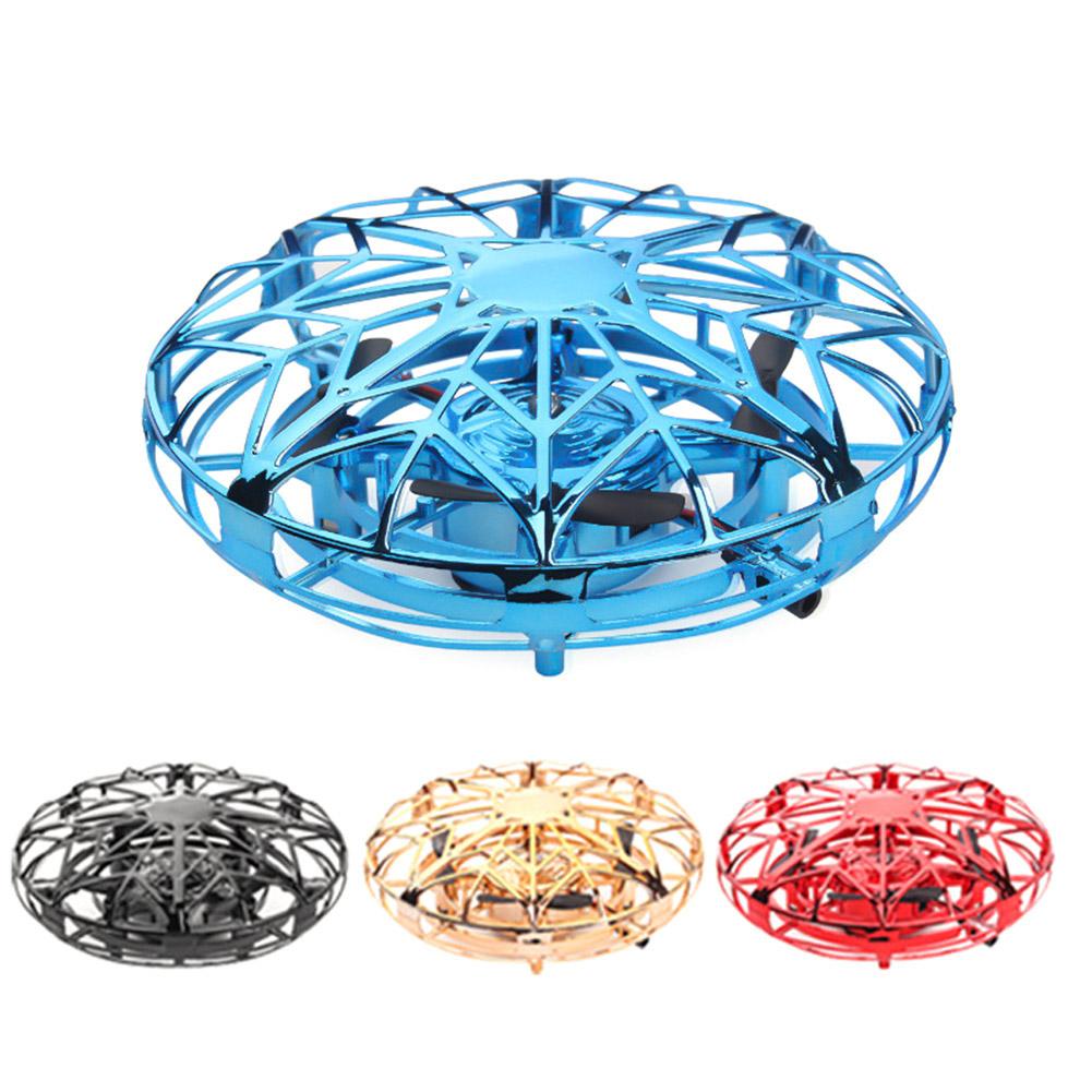 Mini Drone volador de 4 ejes, helicóptero de inducción con gesto infrarrojo, juguete para niños, RC de , juguetes para niños