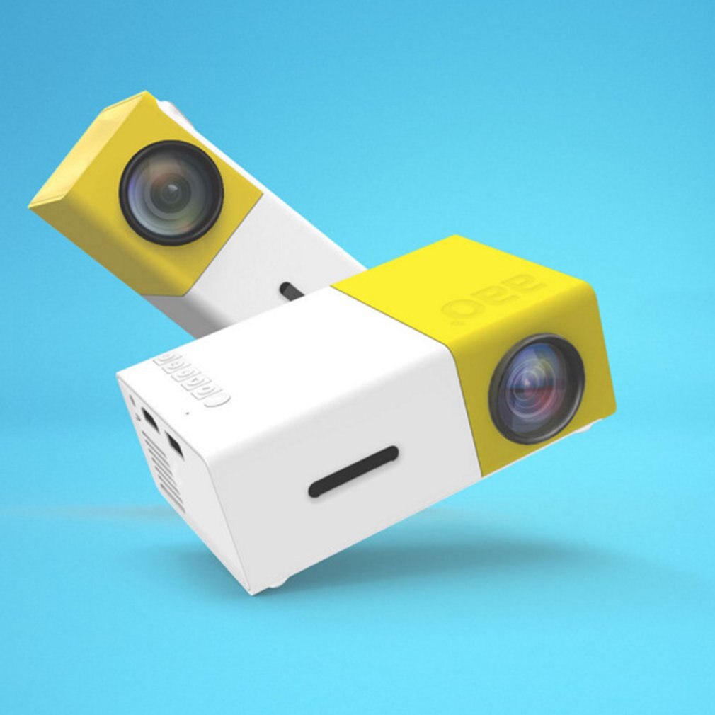 Yg300 Mini Home Projector Support 3D High Definiton 1080P Handheld Mini Portable Usb Projector International Edition