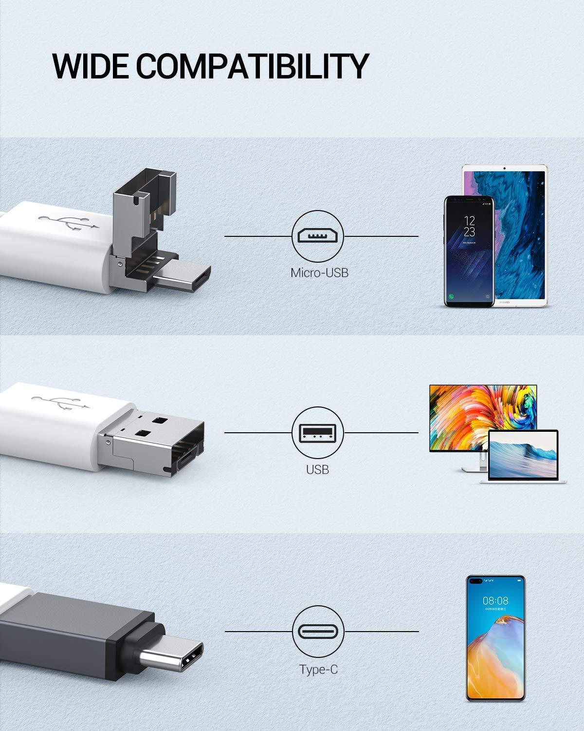 DEPSTECH-Otoscope USB NTE390 720P HD, caméra pour Inspection d'oreille, avec 6 endoscopes LED ajustables, pour téléphone Android et Windows/Mac et PC