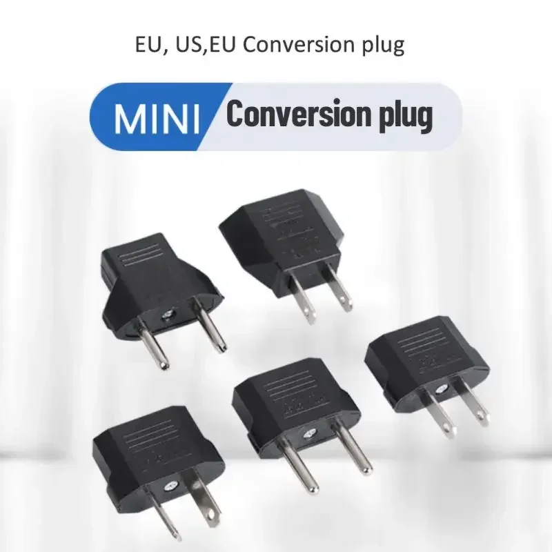 4,0/4,8 mm EU-stekkeradapter EU VS naar Euro US-stekkerconverter Amerikaanse converteraansluiting Reizen Huishoudelijke voedingsadapter