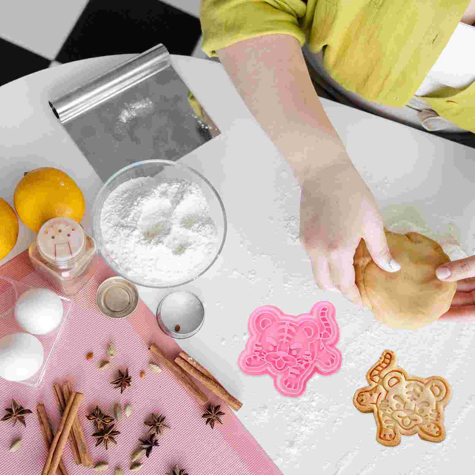 DIY formy robić ciastek tygrys rok tygrys kształt foremka robić wykrawania ciasteczek przyrząd robić pieczenia foremki robić pieczenia