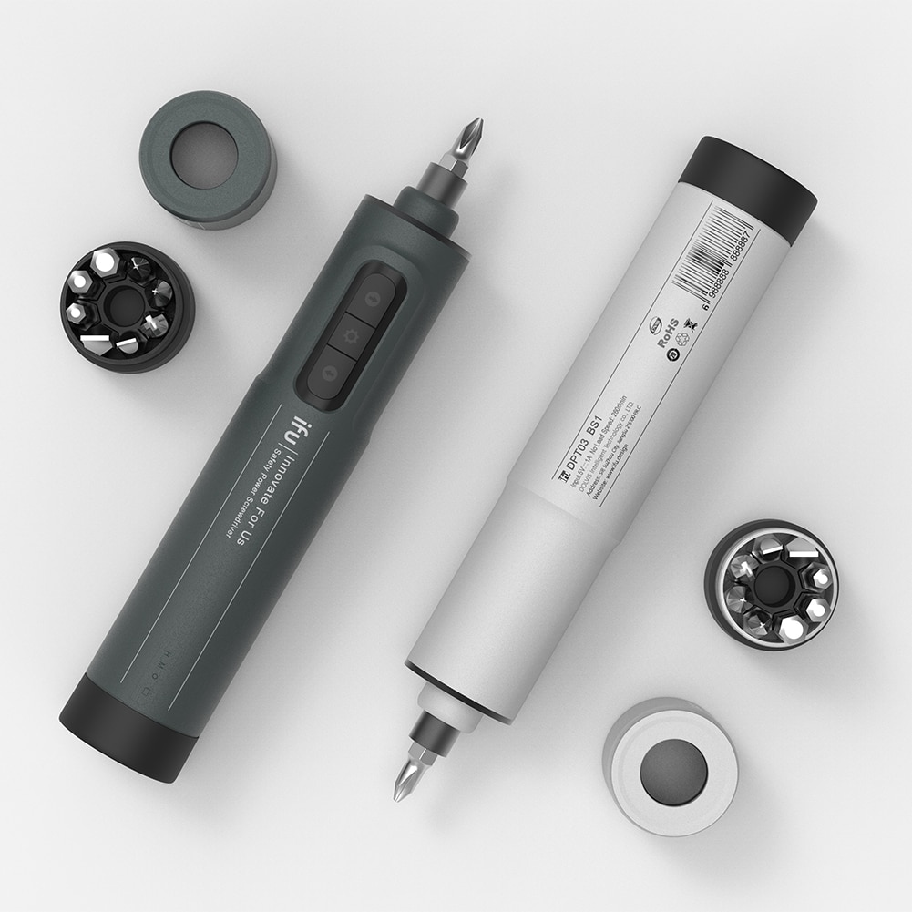 Electric Screwdriver Kit Cordless 9/29 Bits Drill Set Rechargeable with LED