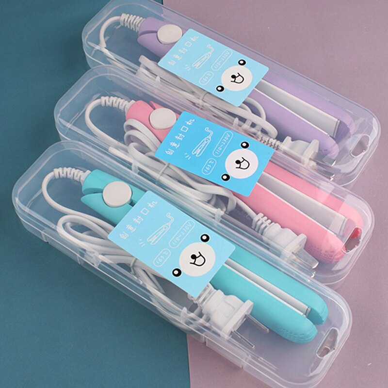 Sellador al vacío de alimentos , pinzas para bolsas portátiles, Mini máquina de sellado térmico, sellador de plástico por impulso