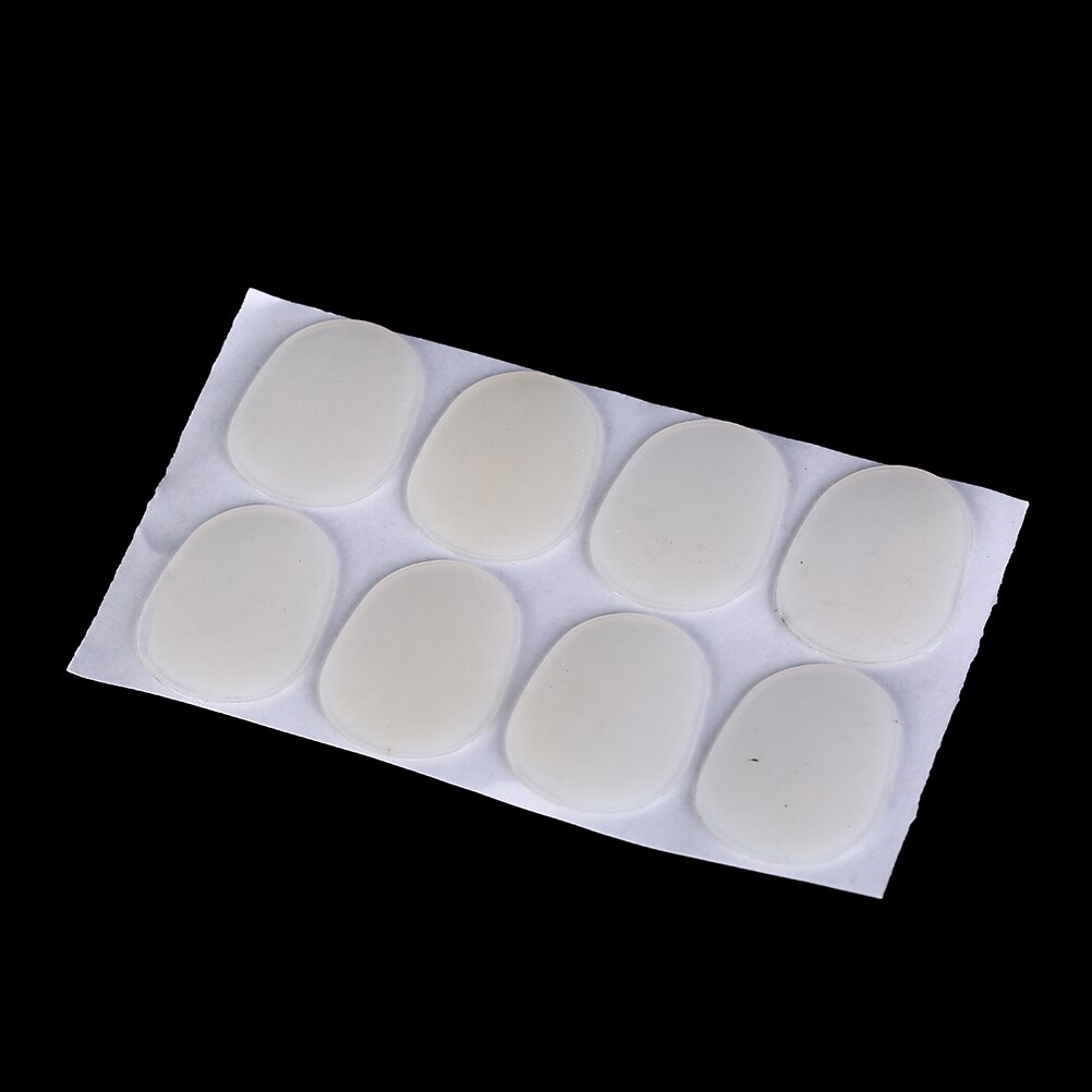 8 Stuks Siliconen Sopraansaxofoon Sax Mondstuk Patches Pad Kussens 0.8Mm