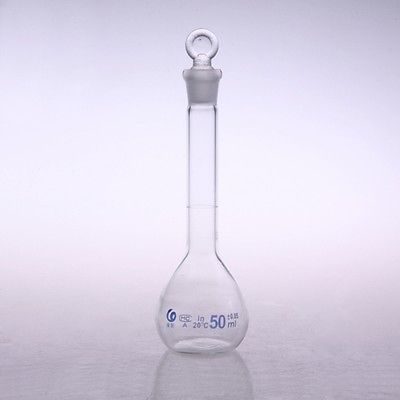 1000ml Graduated Labrotary Glass Liquid Volumetric Flask with Glass Stopper