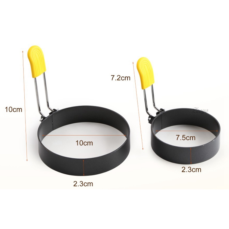 Egg Rings Set Breakfast Omelette Round Shaped Egg Pan Ring Nonstick Pan Omelette for Breakfast Molds,Loose Pie Pancake
