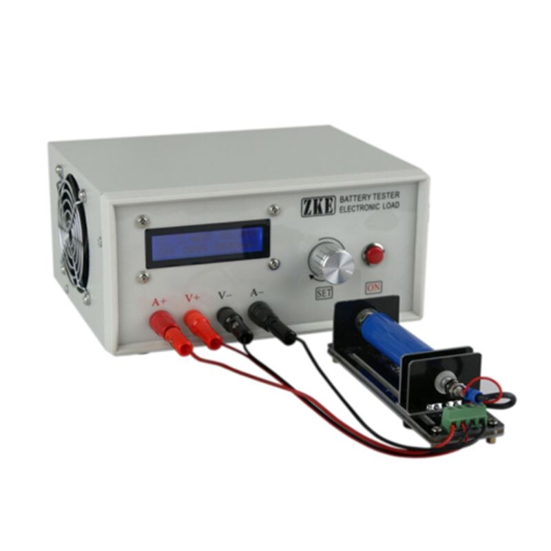 4 Draad Batterij Weerstand Capaciteit Test Testen Stand Mobiele Houder Voor 18650 26650 21700 Aaa