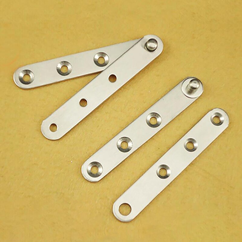 1pc Rotating Hinge Stainless Steel Rotating Door Pivot Hinge Tone Rotary Hareware Supplies Side Shaft Turning Window Hinge