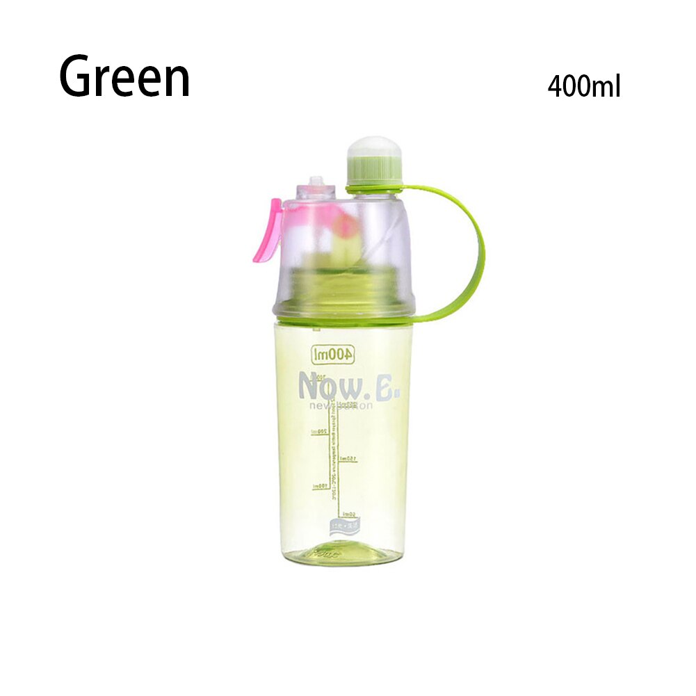 Spray Sports Water Bottle Sports Bottle For Outdoor Sports Gym Rociar Agua deportes: GN-400ml