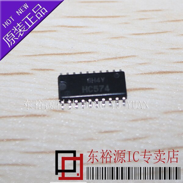 10pcs HC574 HD74HC574FP SOP5.2MM and original