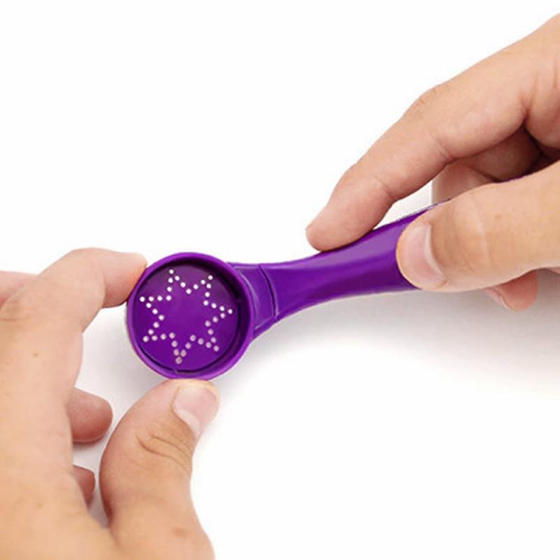 Magic Spice Food Spoon Decorating Tools 16 Different Pictures Decor Coffee Cake Food Piping Spoons