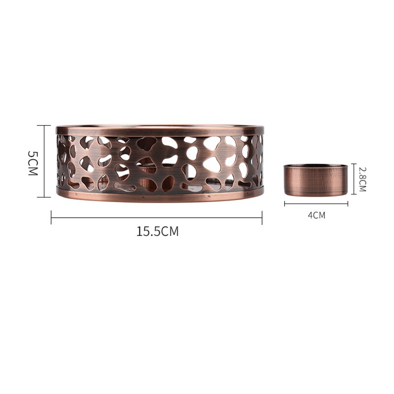 Duurzaam Roestvrij Staal Thee Warmer, Verwarming Base, Theepot, Warme Thee Kachel, Kaars Theepot, Thee Set