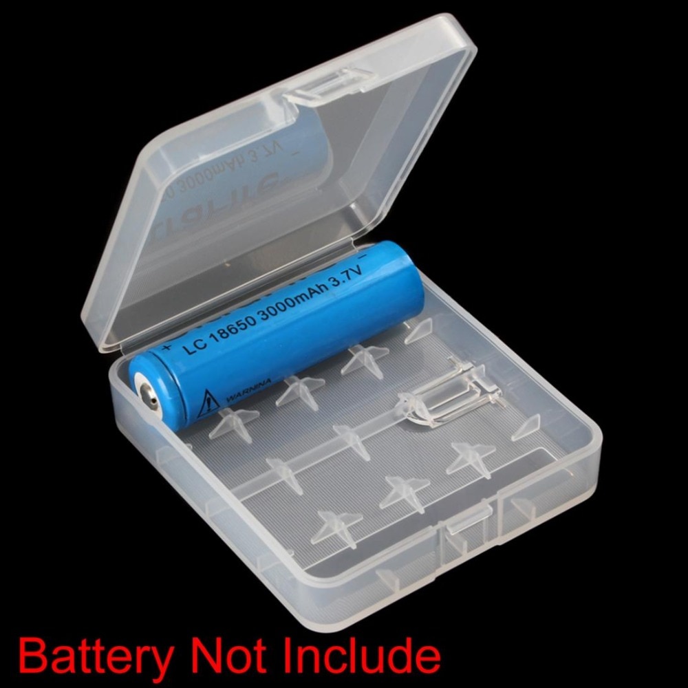 Voor 4x18650 Batterijen Draagbare Hard Plastic Batterij Case Houder Opbergdoos