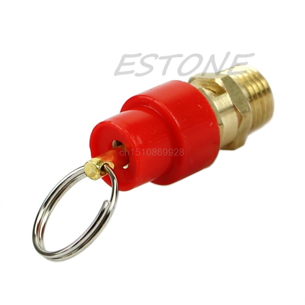 1PC Air Safety Release Valve 1/4'' 1KG BSP Air Compressor Safety Release Valve Pressure Relief Regulator