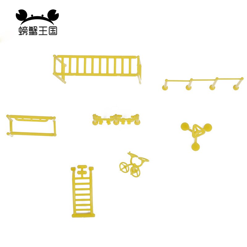 2 setzt Modell Park Fitness ausrügestochen DIY stadion gebäude materialien Bezirk freizeit Fitness ausrügestochen Sand tisch modell