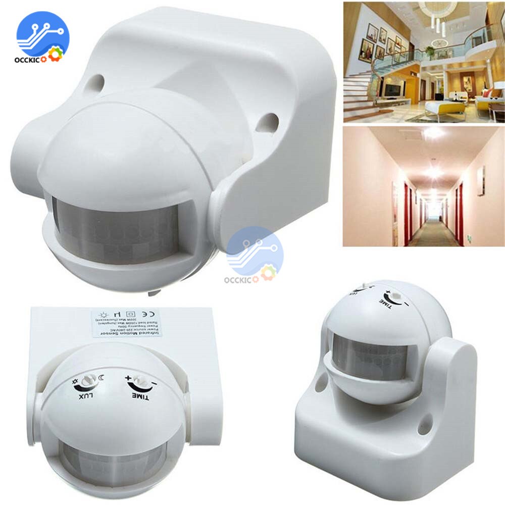 220 V-240 V Smart Sensor Infrarot PIR Motion Sensor Detektor Wand Licht Switch Control 180 Grad für Smart intelligente Haus