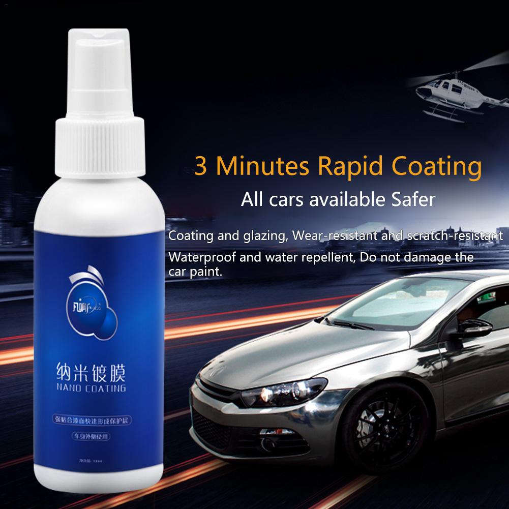Auto Vloeibare Jas Super Hydrofobe Glas Spiegels Coating Auto Polish Super Hydrofobe Nano Coating Water Overstromingen Agent