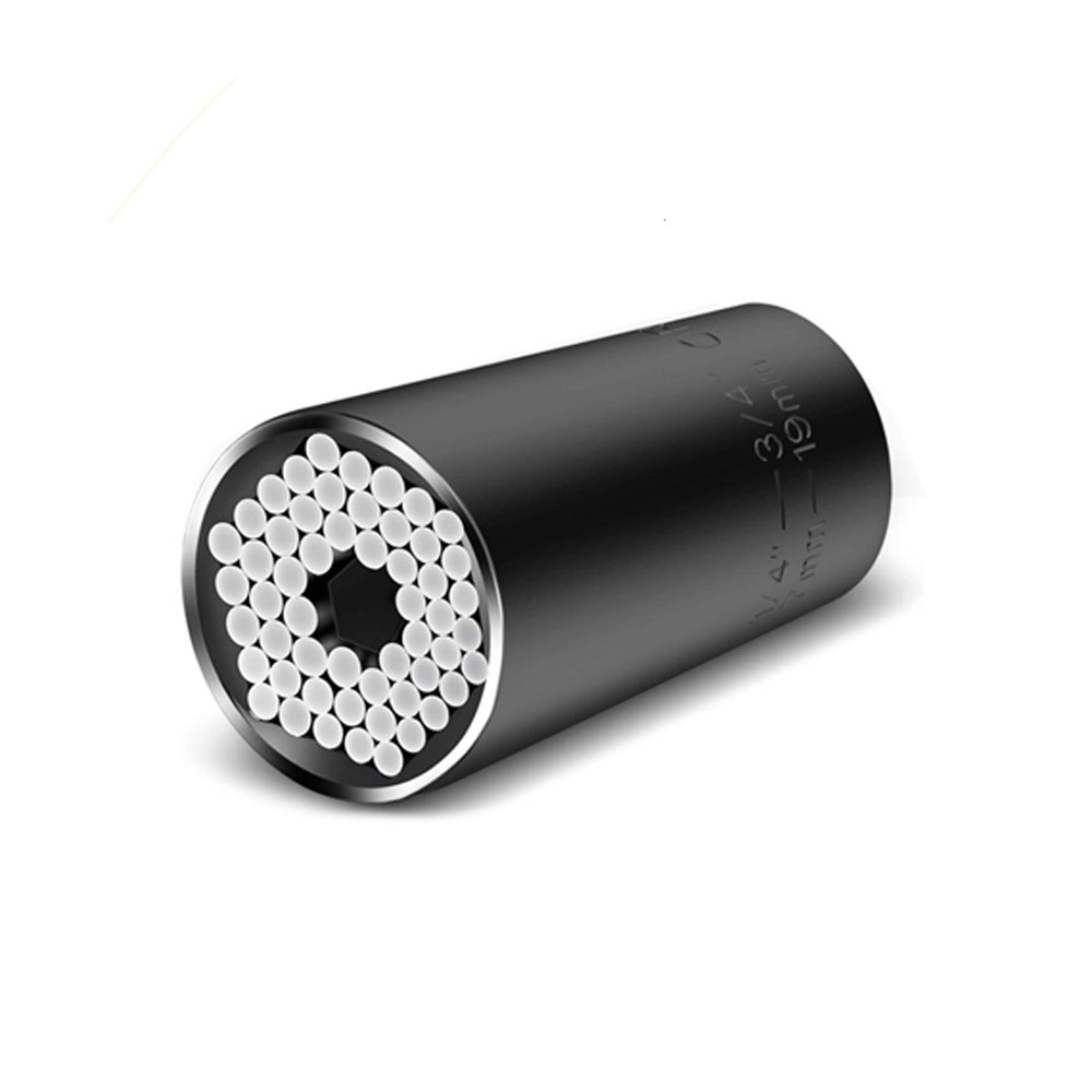 Binoax Universal Socket Wrench Tool Set and 3Pcs Impact Grade Driver Socket Adapter Extension 105 Degree Right Angle Screwdriver