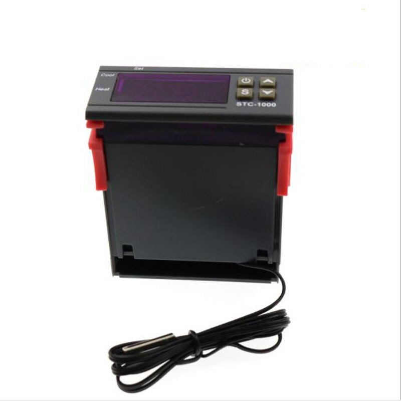 Stc-1000 digital display thermostat refrigeration and heating temperature controller 12V 24V 220V STC-1000