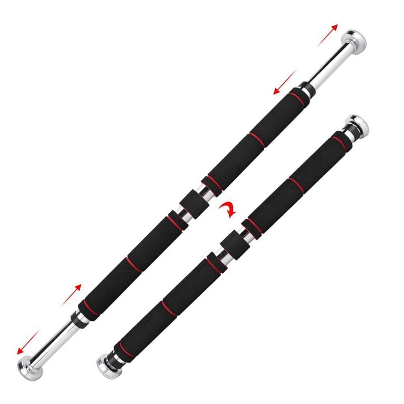 Locking Doorway Pull Up and Chin Up Bar Upper Body Workout Bar,Household Horizontal Bar Home Gym Exercise Fitness