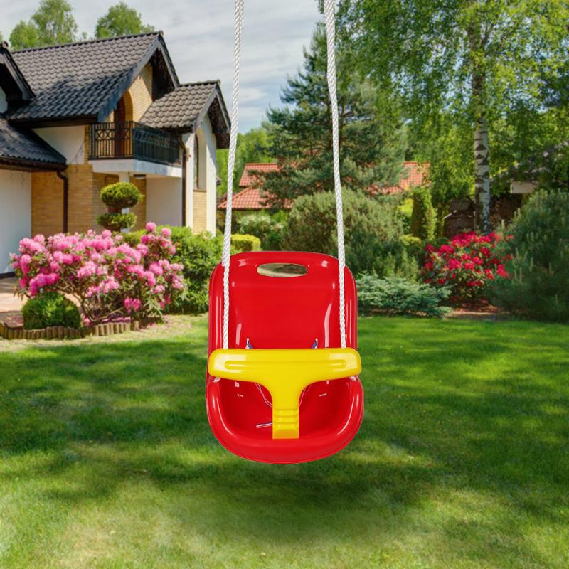 Chaise balançoire de jardin pour enfants, ensemble de jeux d&#39;extérieur, balançoire d&#39;intérieur, amusant, de , HWC