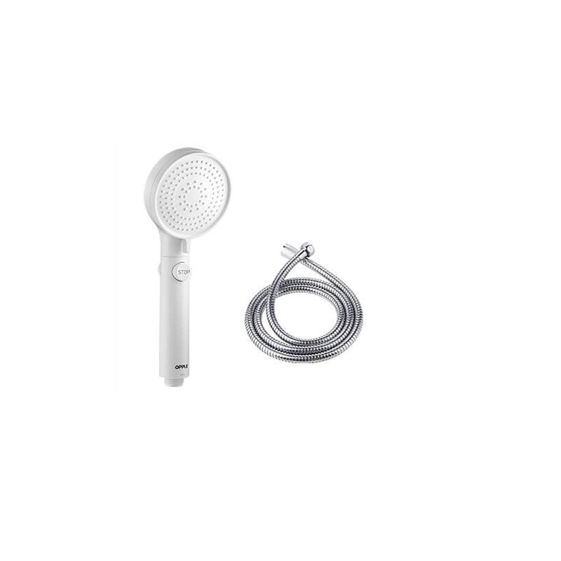 Xiaomi Mijia OPPLE Booster Hand dusche einstellen aufgeladen dritten Gang wasser modus eins-klicken sie auf halt Geschmack: silverhead mit hose