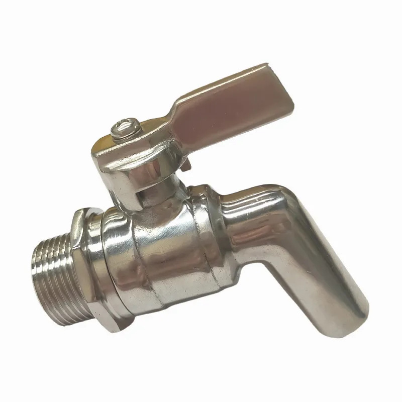 Stainless Steel Beer 1/2" Faucet Tap HomeBrew Barrel Fermenter Wine Beer Beverage Juice Dispenser Spigot Drink Kegs