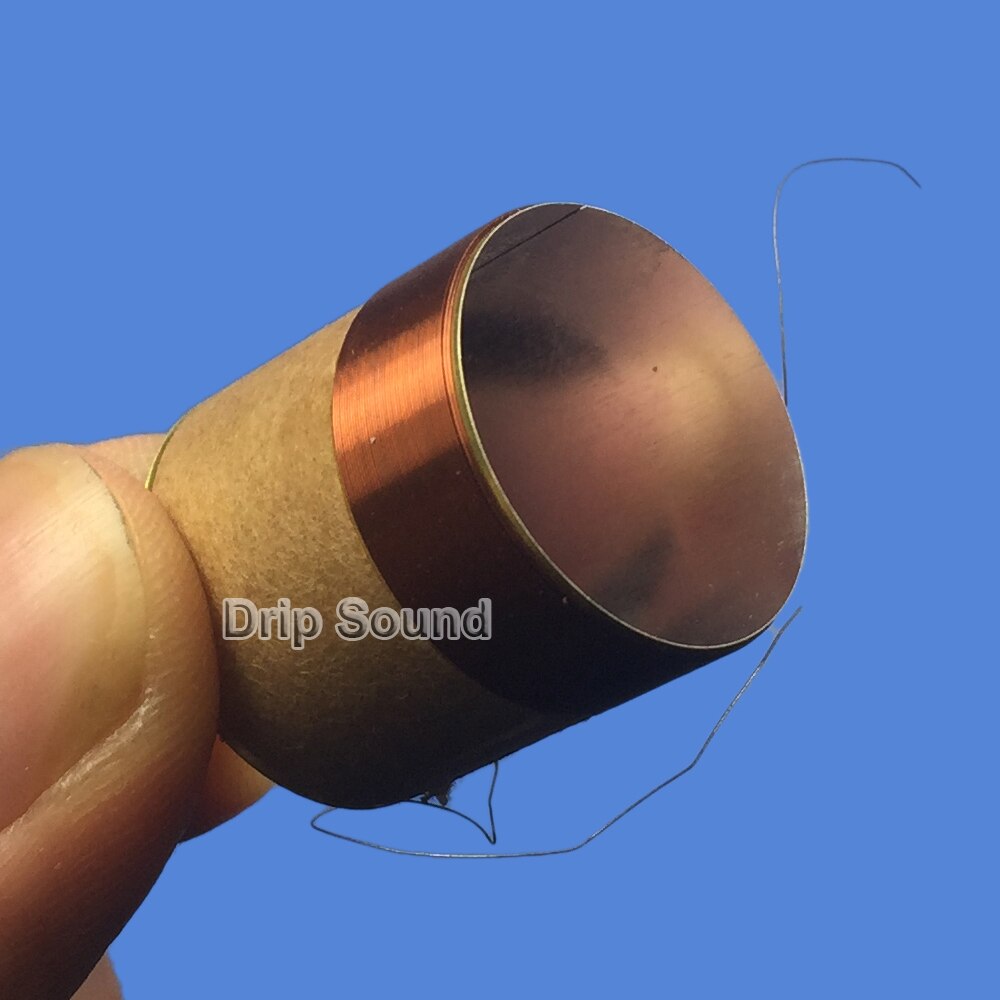 2 stücke 20,4mm 20-Ader Bass Stimme Spule ASV Weiß Aluminium Tieftöner Klang Stock Lautsprecher Reparatur Teile