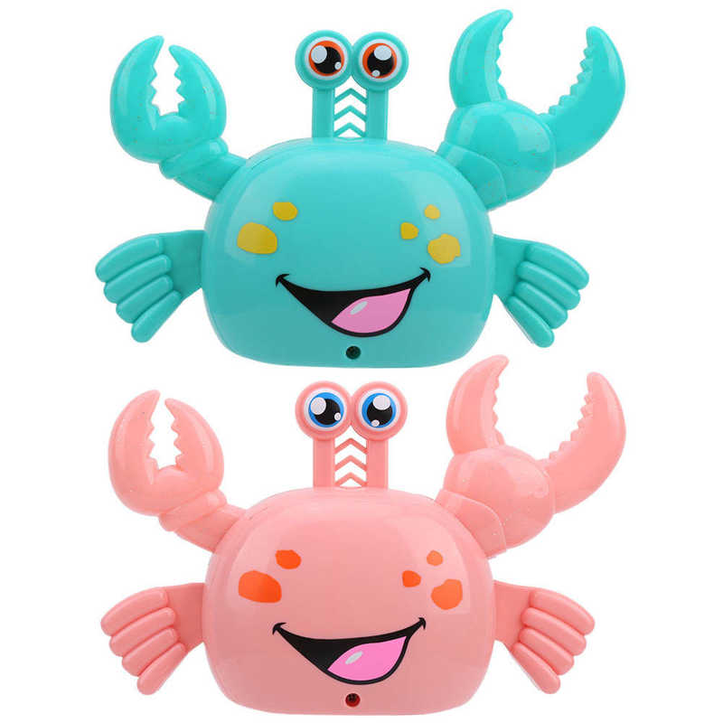 Automatische Turn Elektrische Krab Muzikaal Speelgoed Laterale Lopen Educatief Speelgoed Voor Kinderen Baby Huilen Speelgoed Kinderen Telefoon Speelgoed