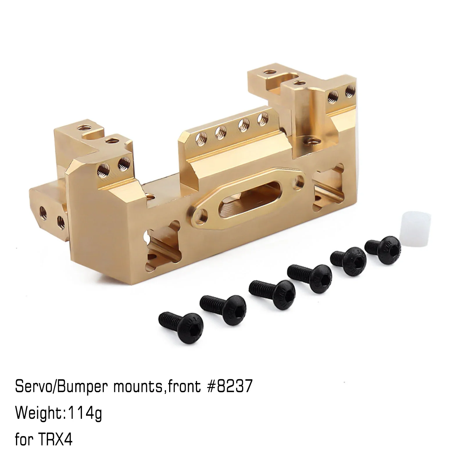 INJORA-Kit de chasis de fibra de carbono LCG, distancia entre ejes de 313/324mm, viga de marco para 1/10 RC Crawler TRX4, piezas de mejora: Borgoña