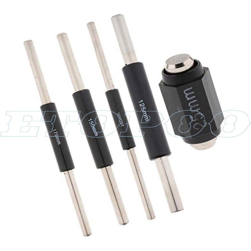 25mm 50mm 75mm 100mm 125mm 200mm Caliper Micrometer Inner Diameter Outer Diameter Calibration Block Rod Bar Gauge Bar Ring Gauge