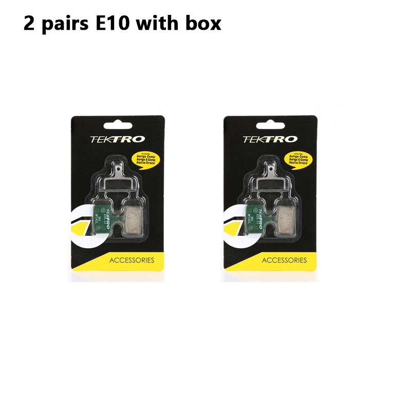 Tektro E10.11 P20.11 Metal Ceramic Disc Brake Pads For Auriga Orion Draco WS Aquila Disc Brake HD-M500 HD-M500 HD-M520 MD-M280: 2 pairs E10 with box