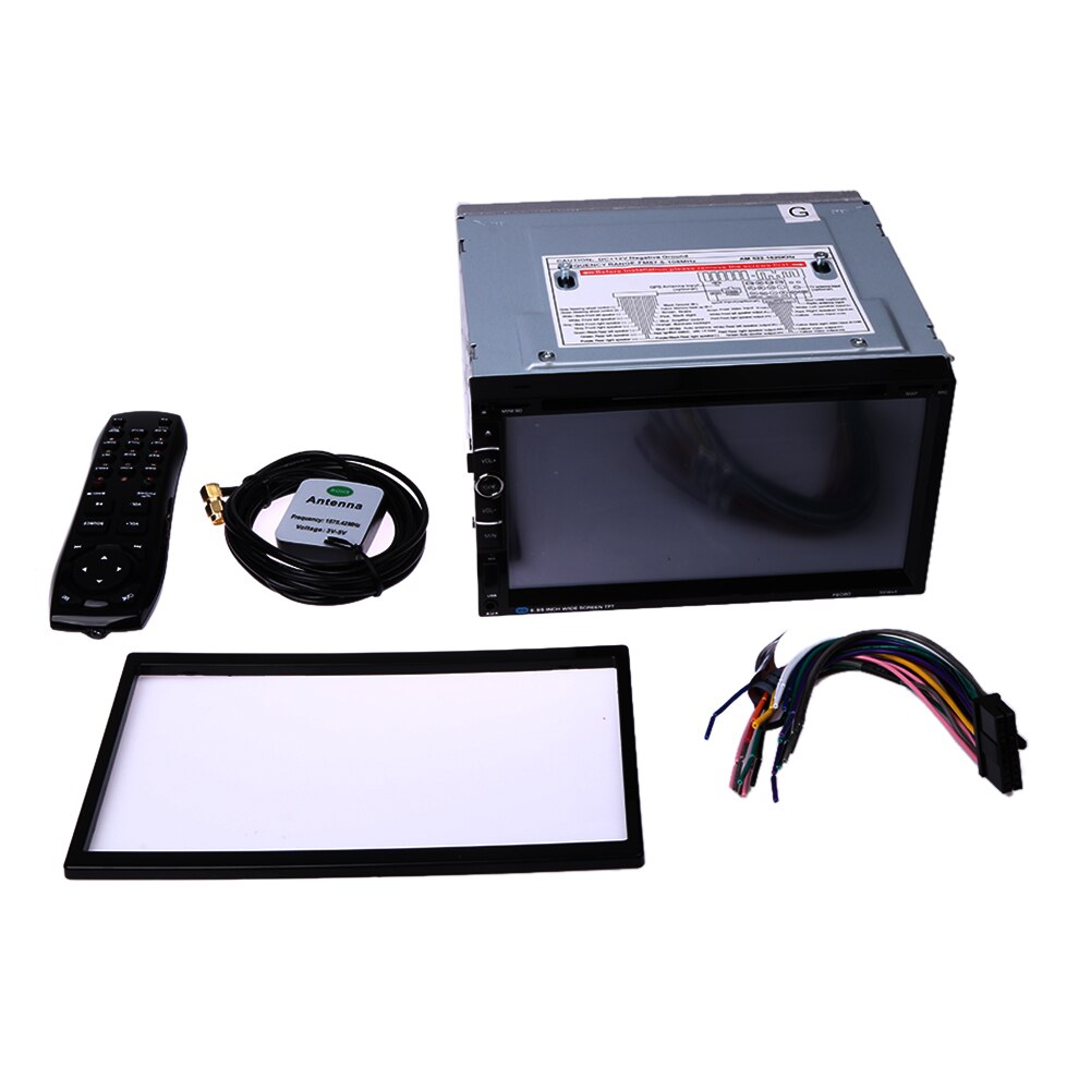 2 Din Car Radio 7 Inch HD Auto Multimedia Player 8GTF AM/FM radio Remote Control Nav Newest Europe Map Russia Navit