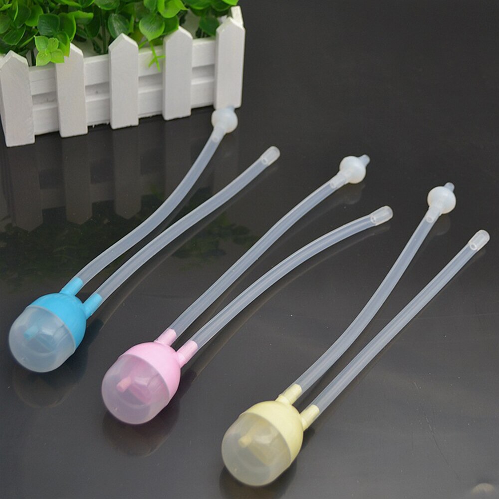 Baby Nasal Aspirator Safety Vacuum Nose Cleaner Suction Bodyguard Flu Protection Newborn Safety Accessories