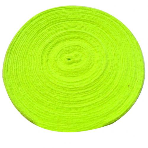 raqueta de Badminton tenis mango absorber el sudor Anti-envoltura de deslizamiento toalla banda pesca antideslizante sudor banda agarre: Fluorescent Green