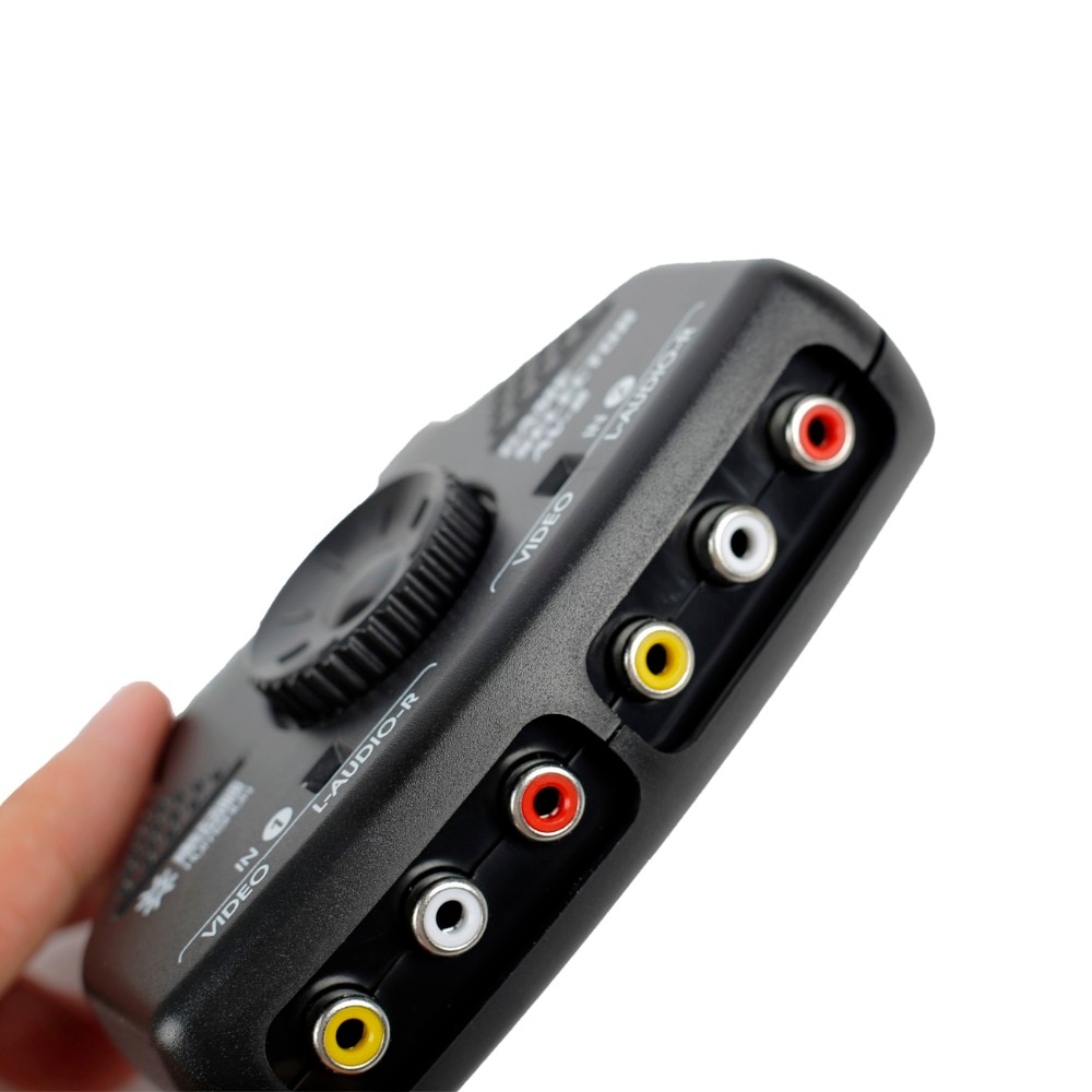2 -suuntainen jakaja av rca audio-videokytkin pelin valintalaatikko ja /3 kaapeli xbox  ps2 #50702 av-2 :lle
