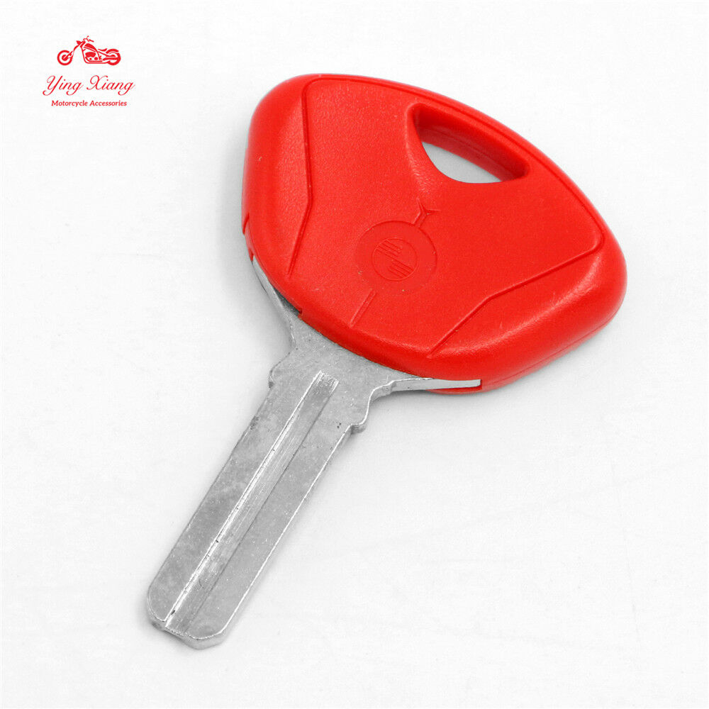 Clé vierge de lame non découpée, pour BMW F650 F800 S1000rr R1100 R1150 R1200 R1250 GS K1200 K1300 K1600 G310R: 1pcs New Red