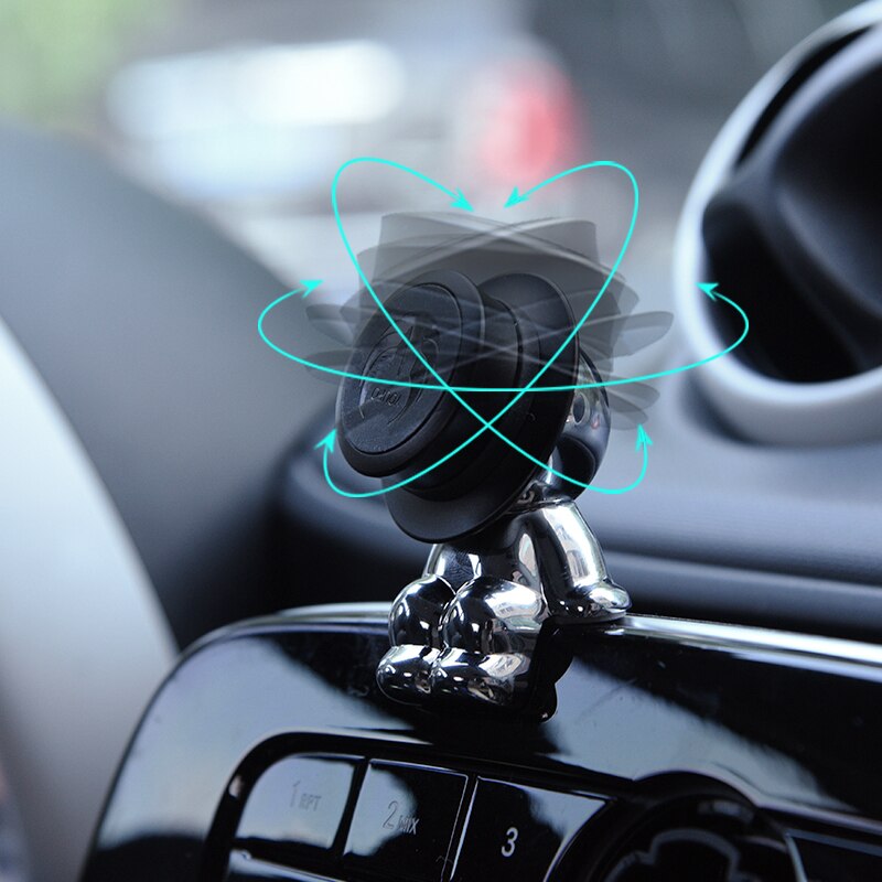 Til smart 453 fortwo for fire bil magnetisk telefonholder navigationsstativ navigationsgrænseflade støtte biltilbehør