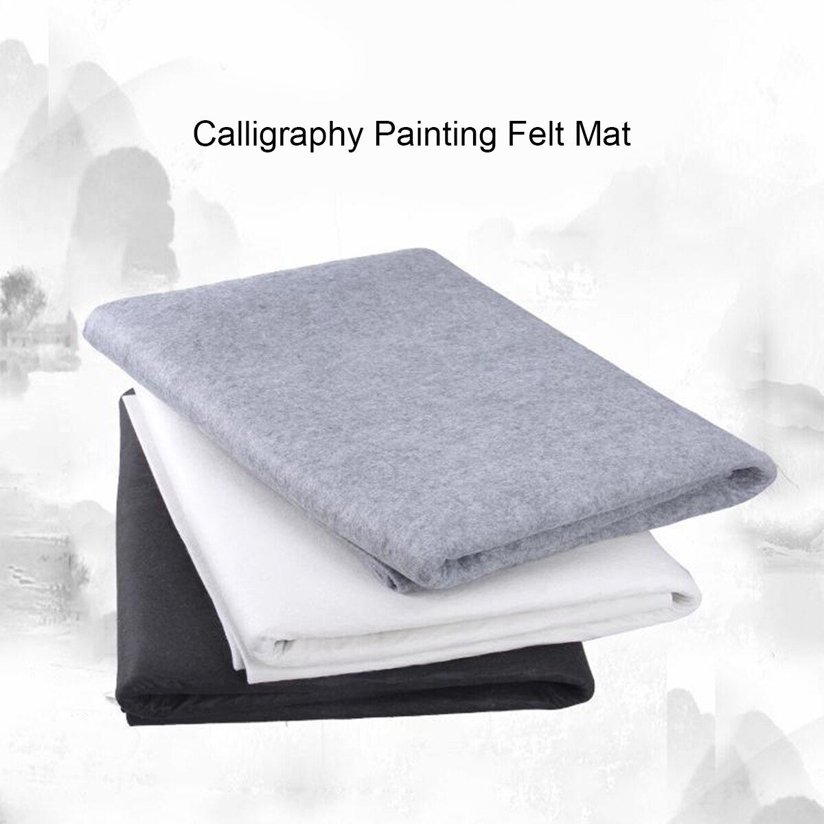 Kalligrafi maleri filt måtte tegning display væg filt pad til praksis kalligrafi traditionelt kinesisk maleri