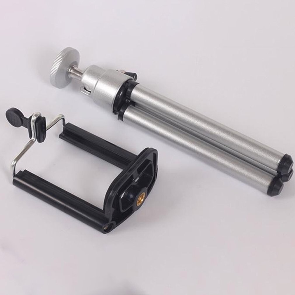Draagbare Statief Camera Mini Statief Micro Enkele Camera Mobiele Foto Live Stand Aluminium Camera Mini Desktop Statief