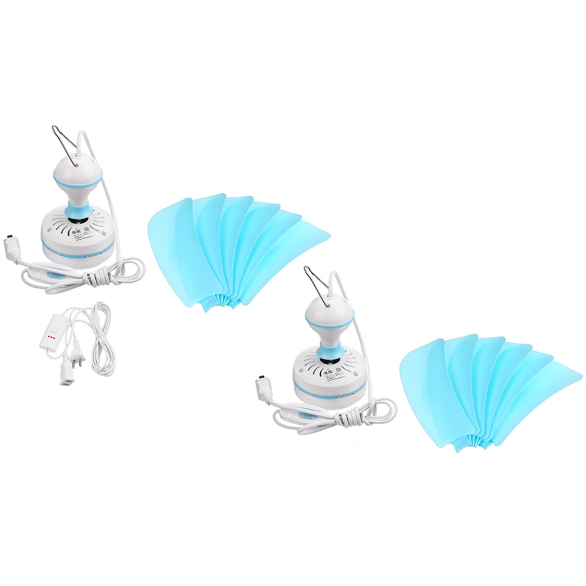Venda quente 10w economia de energia pequeno ventilador de teto segurança verão ventilador 6 folhas pequeno ventilador de verão com função de temporização
