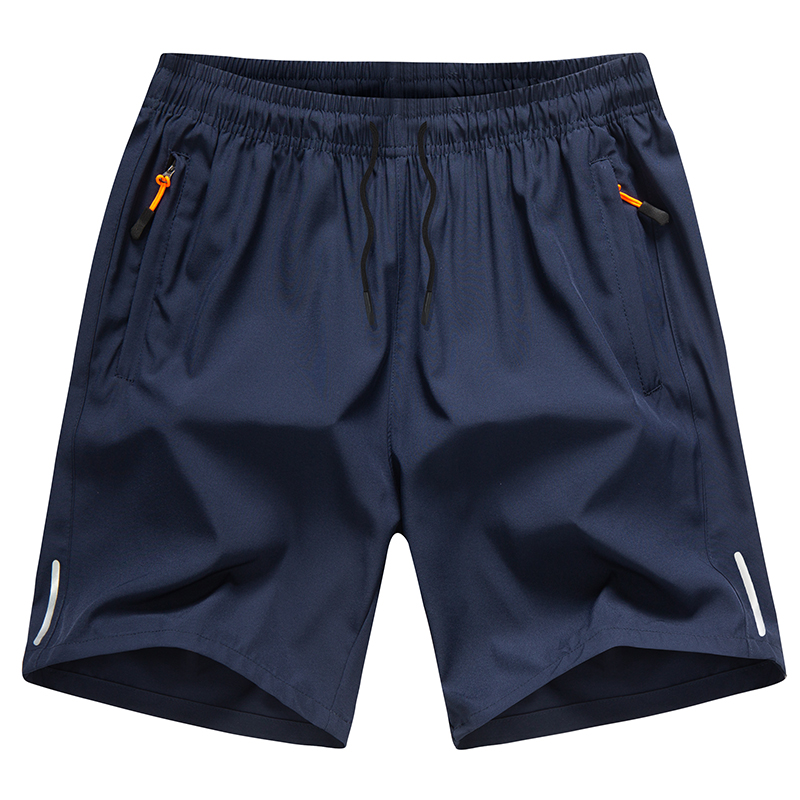 Yjkvur herre sportsshorts med lommer til sommertræning og løbejogger i størrelse m -8xl: Xl / Blå