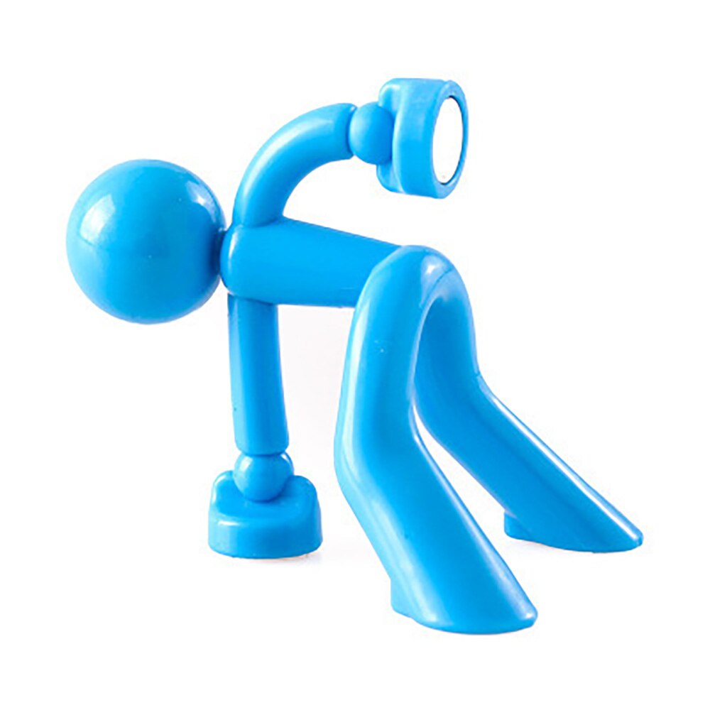 Wall-Klimmen Schurk Haak Sterke Magneet Voor In De Deur Opknoping Sleutelhanger Sterke Magnetische Koelkast Key Hold: Blauw